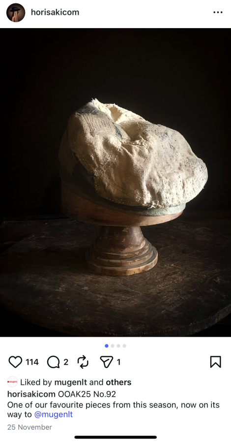 "HORISAKI" VIENETINĖ beretė