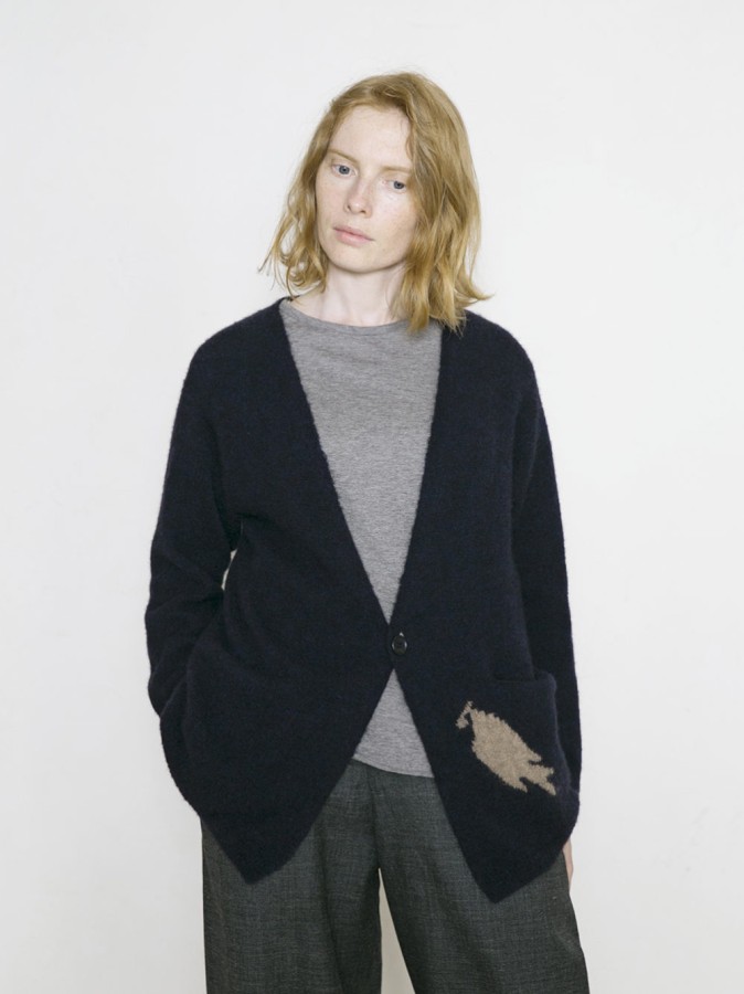 "VLAS BLOMME" kardiganas